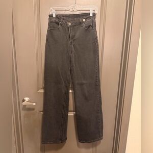 Women’s High-Rise Wide Leg Jeans - Black